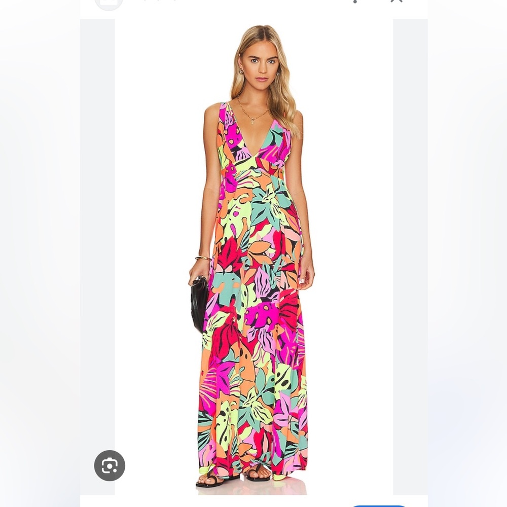 Maaji Vibrant Floral Maxi Dress